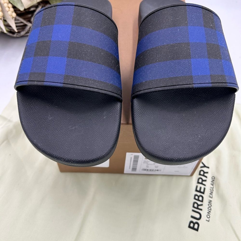 Men’s Burberry rubber pool, slides size 46 made in Italy - Picture 3 of 9